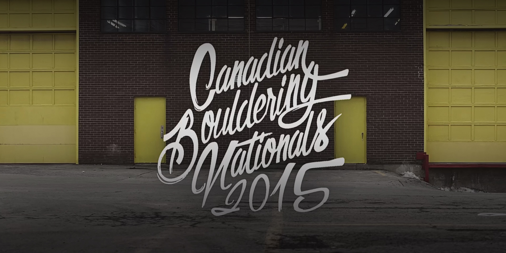 Canadian Bouldering Nationals